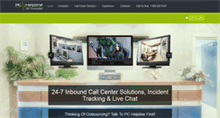 Desktop Screenshot of pchelpline.com